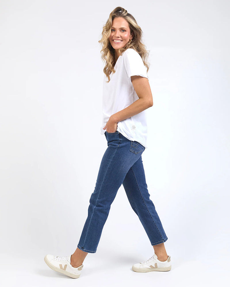 Pima V Neck Tee