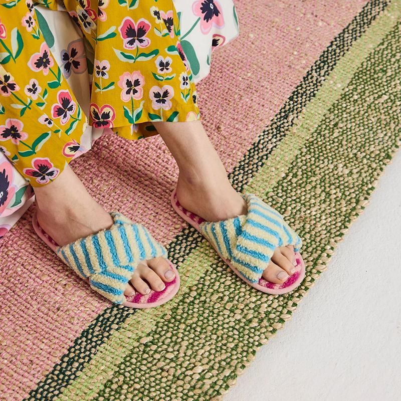 Sunny Granita Sherpa Slippers