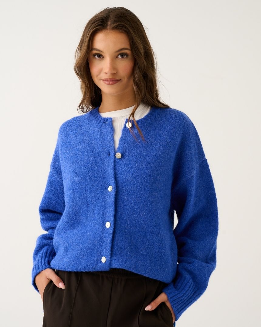 Aurora Cardigan Cobalt