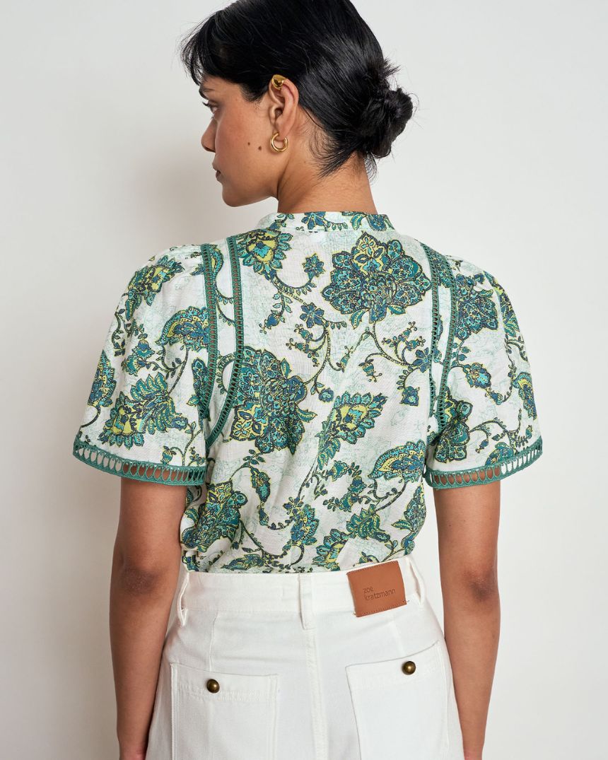 Charm Top Garden Paisley