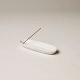 Collector Ceramic Incense Holder White