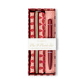 Pen & Pouch Set Pinwheel Pink