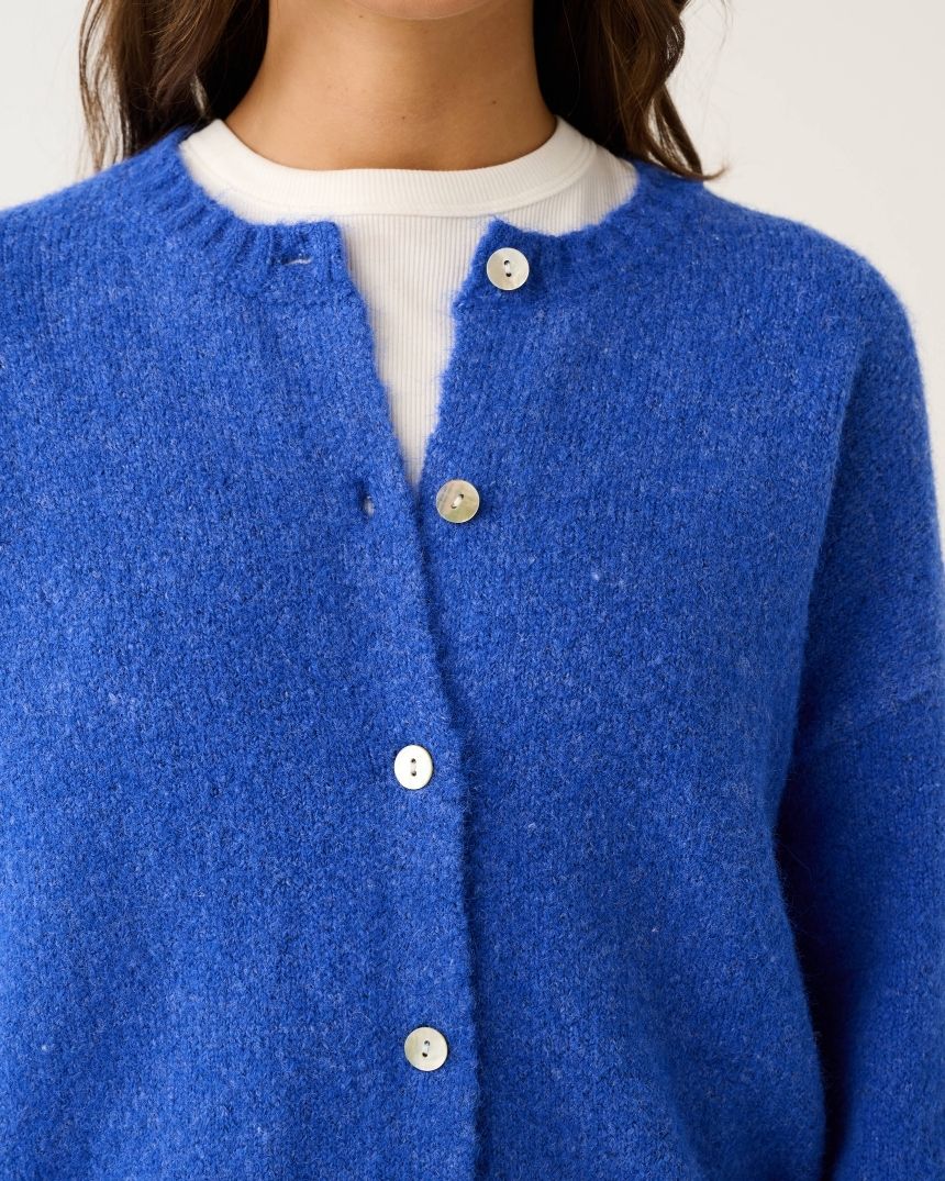 Aurora Cardigan Cobalt