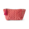 Strawberry Velvet Toiletry Bag