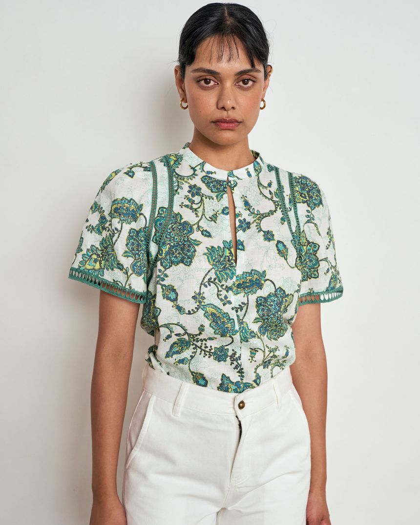 Charm Top Garden Paisley