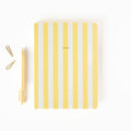 A5 Notebook Yellow Stripes