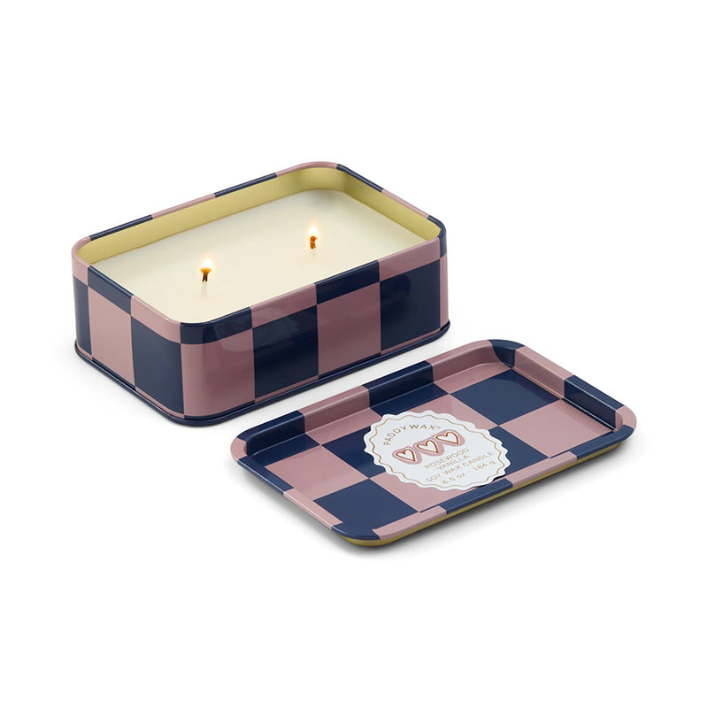 A Dopo Printed Tin Candle Hearts