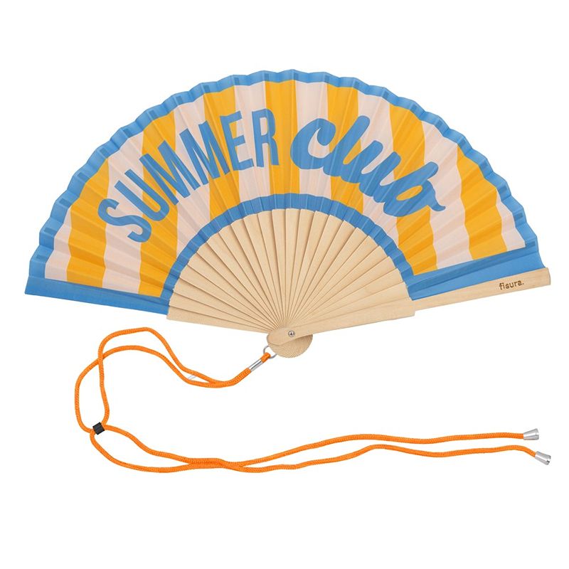 Hand Fan Summer Club