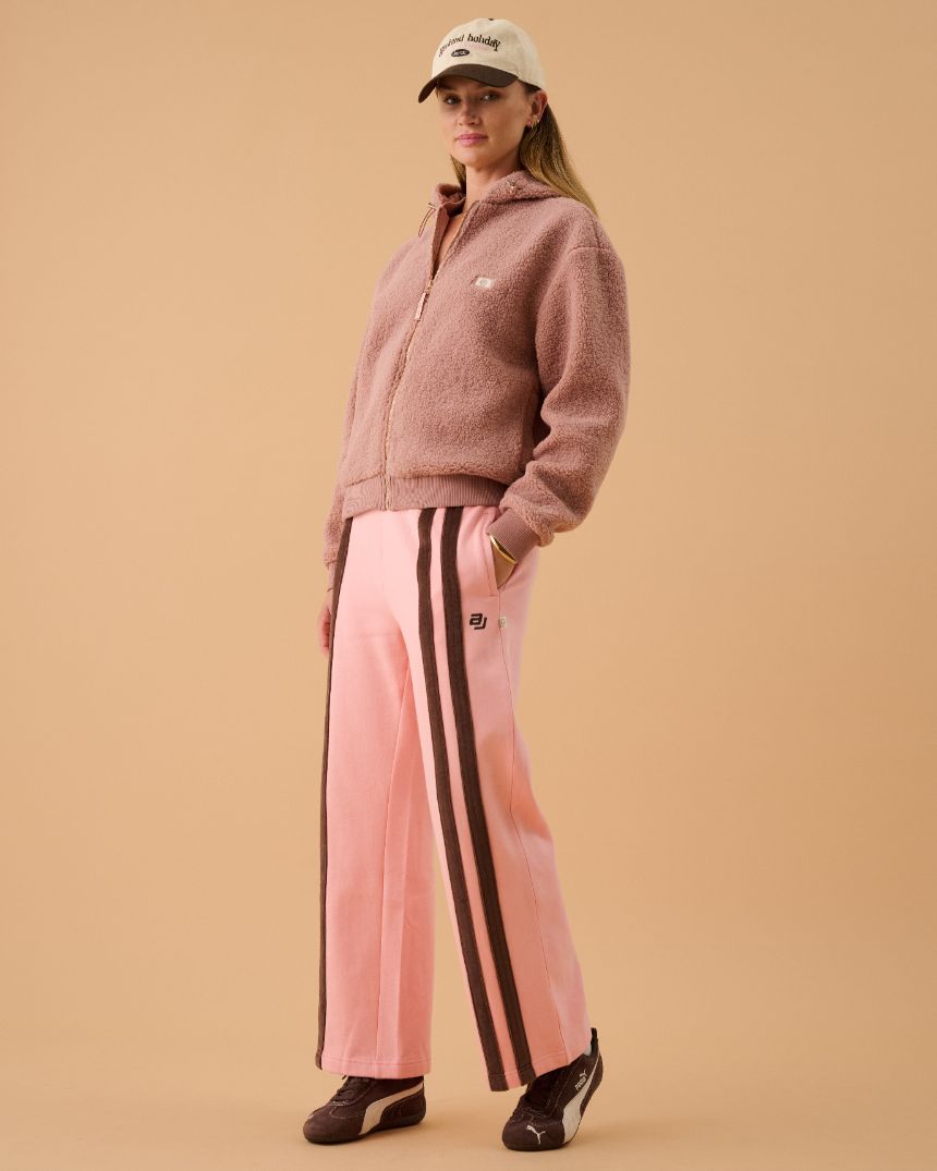 Sherpa Hooded Jacket Blossom