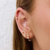 Electra Gold Huggie Earrings