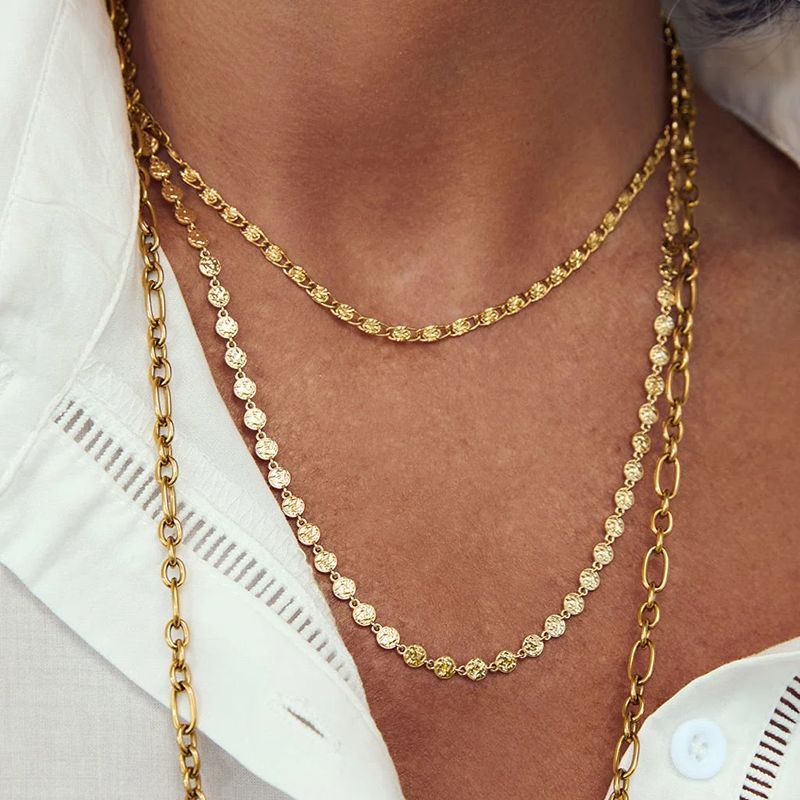 Atlas Gold Necklace