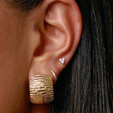 Cassia Stud Earrings Stone