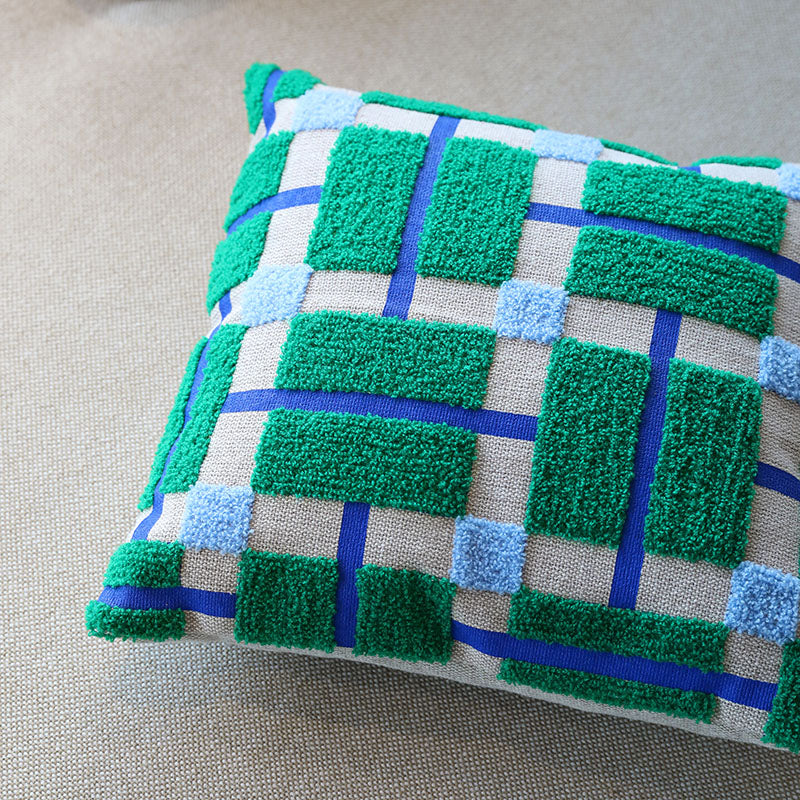 Plano Cushion Green  40x40
