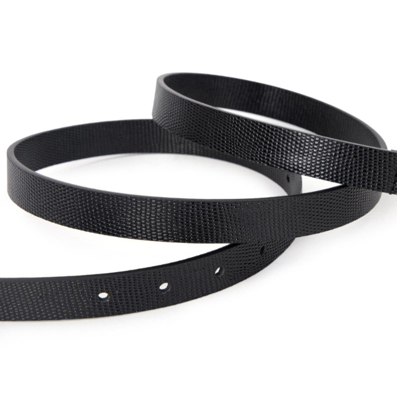 Adele Belt Black Lizard