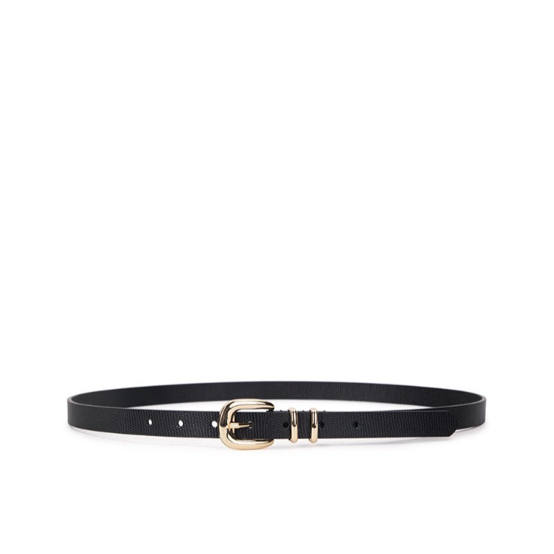 Adele Belt Black Lizard