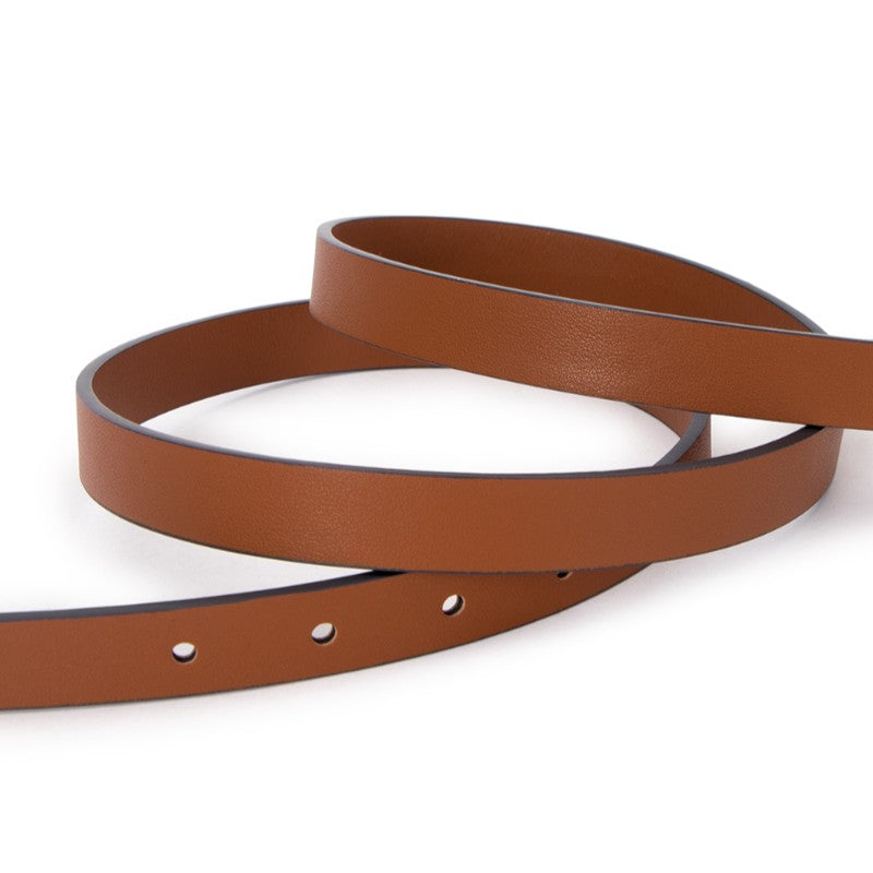 Adele Belt Tan with Charcoal
