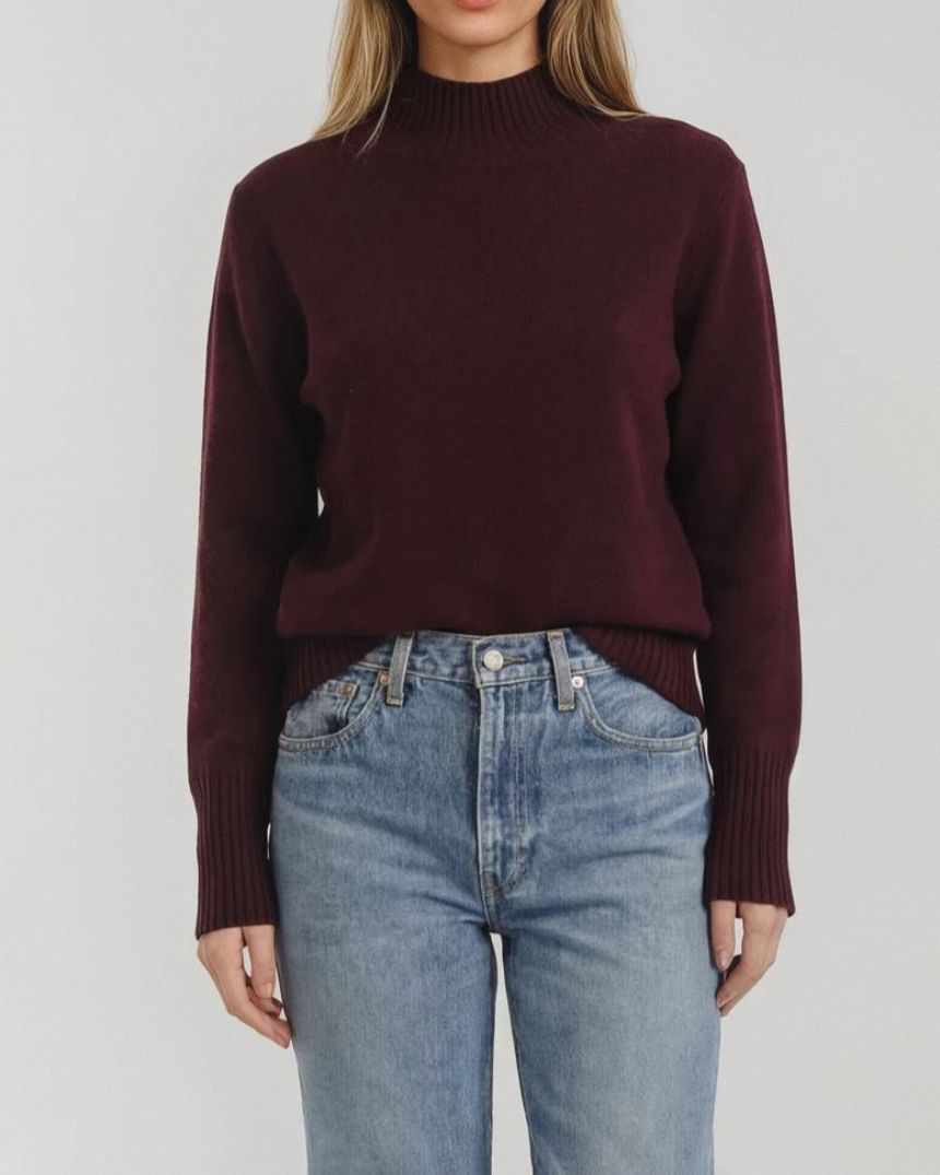 Cinetta Chunky Polo Knit Port