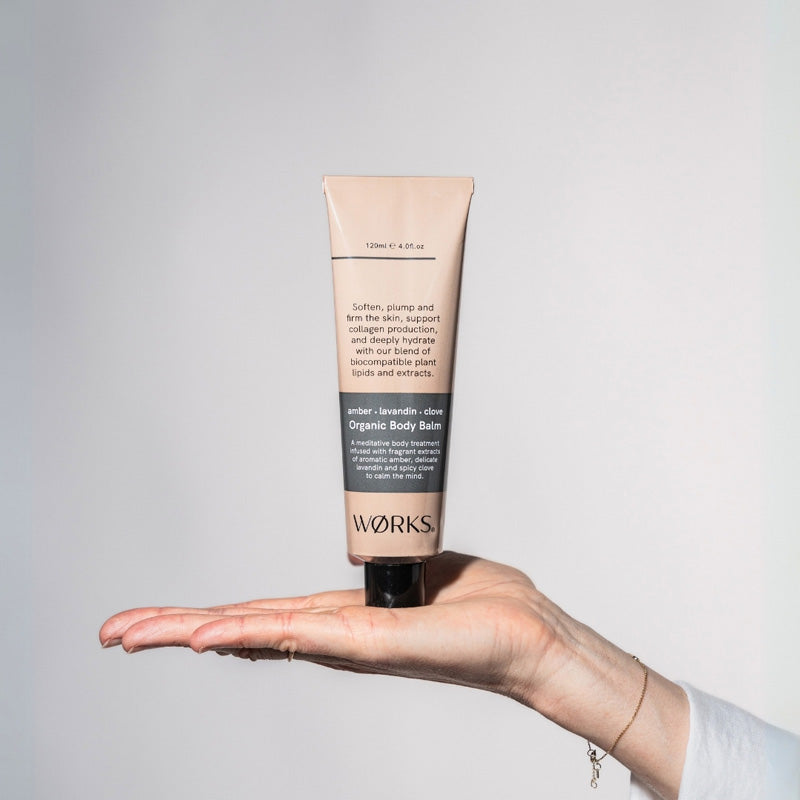 Amber Body Balm Tube 120ml