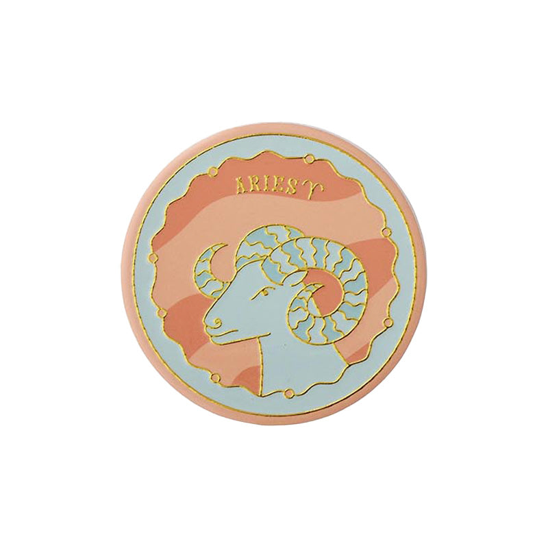Xodiac Ceramic Coaster Aries