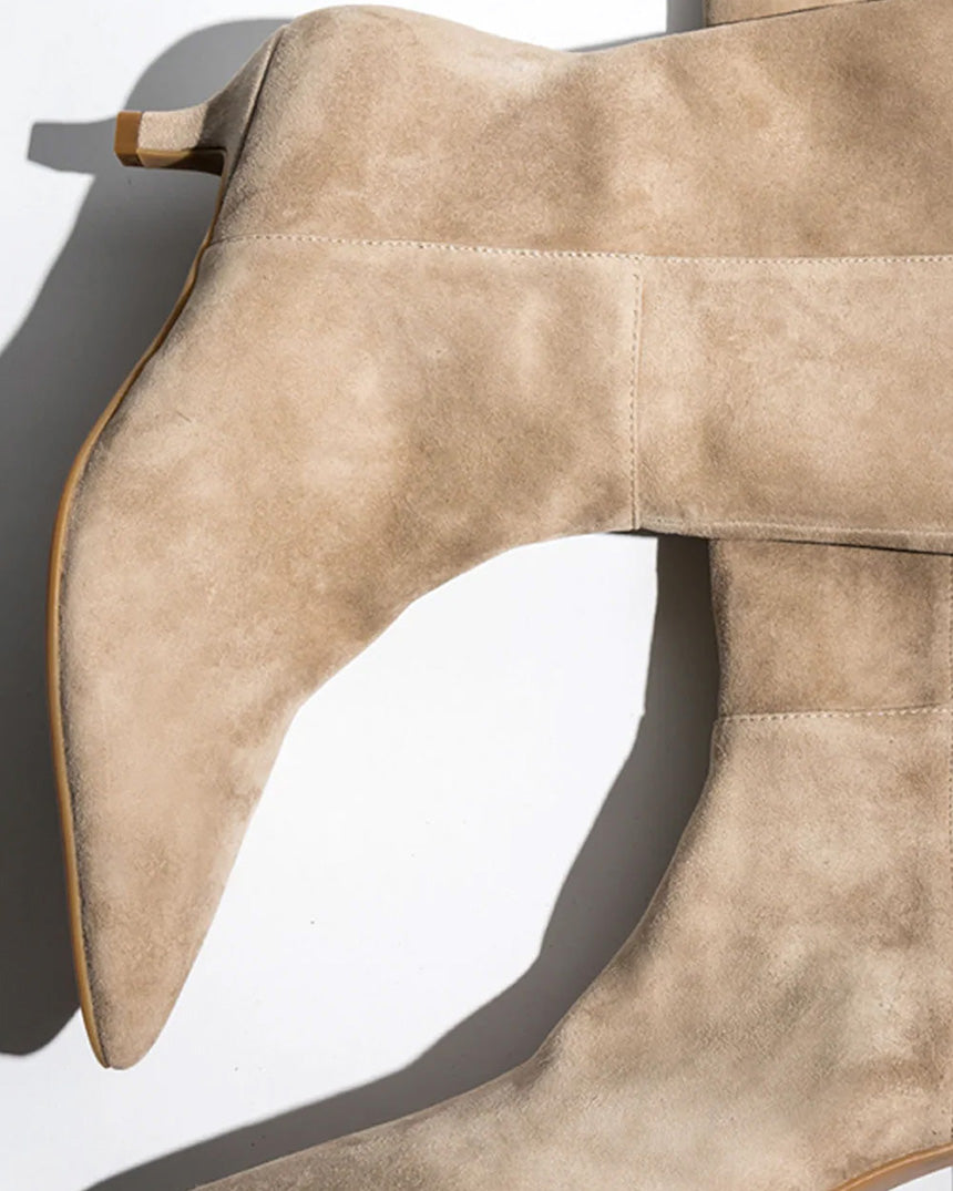 Master Boot Truffle Suede