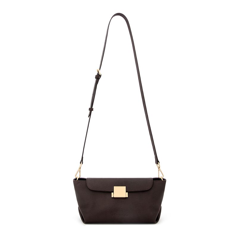 Aurora Bag Chocolate Lizard