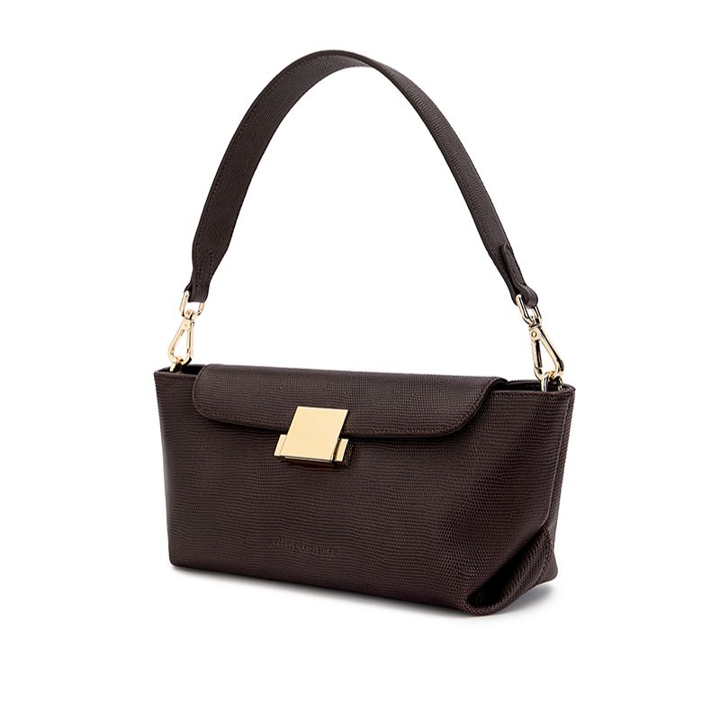 Aurora Bag Chocolate Lizard