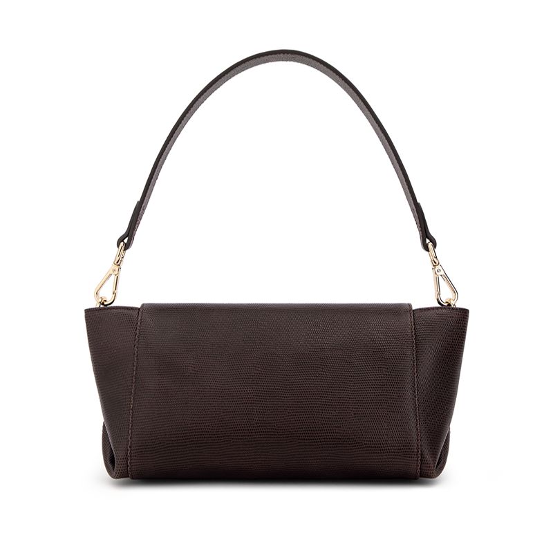 Aurora Bag Chocolate Lizard