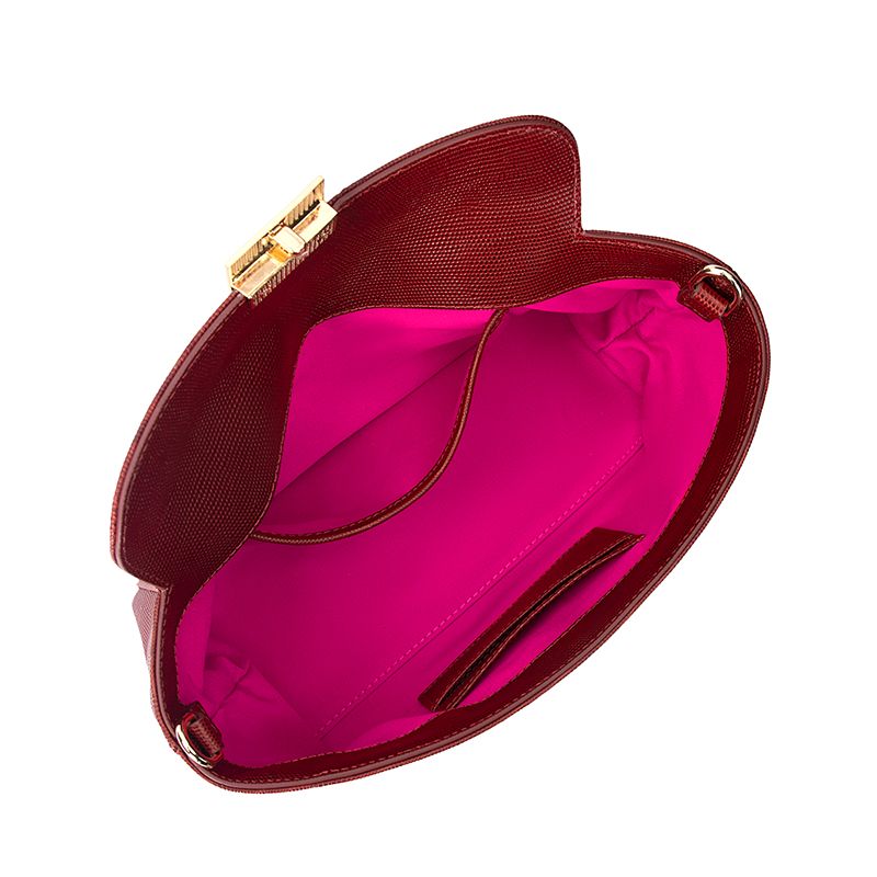 Aurora Bag Garnet Lizard