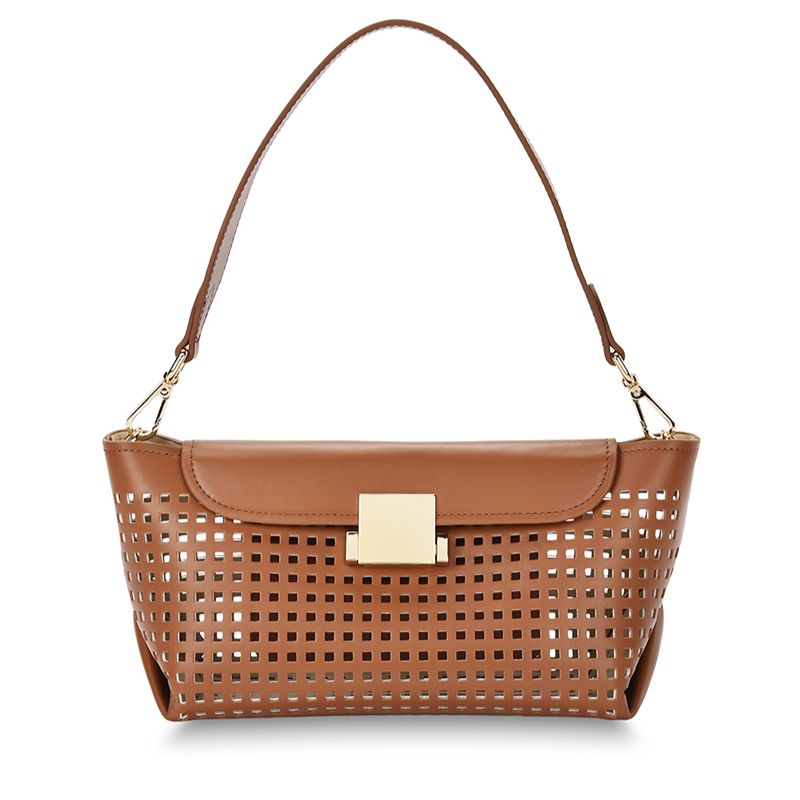 Aurora Bag Perforated Tan