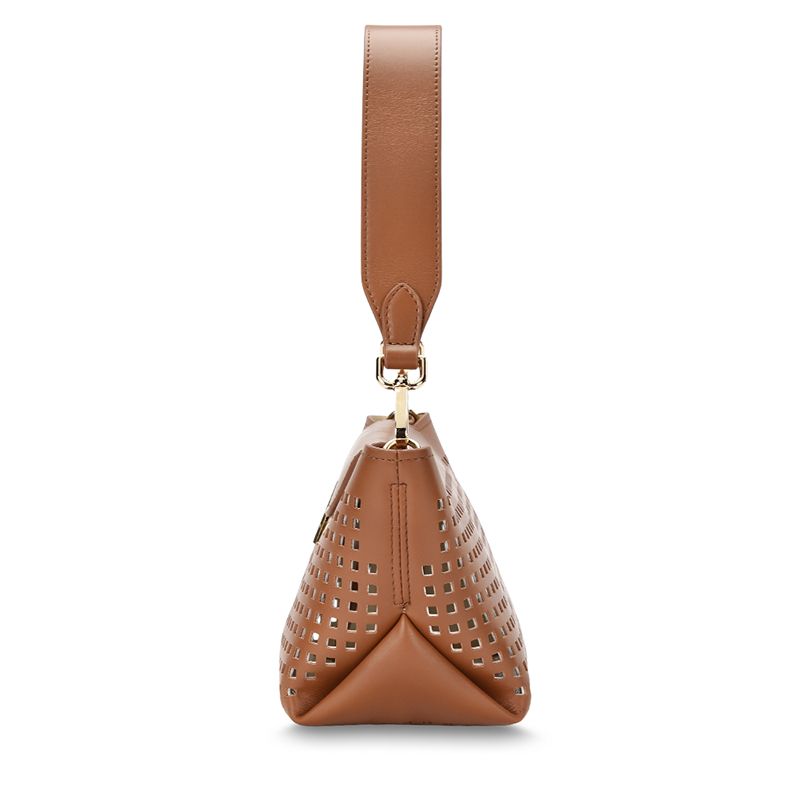 Aurora Bag Perforated Tan