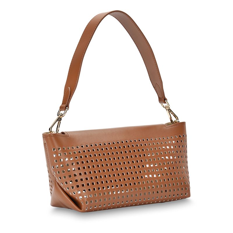 Aurora Bag Perforated Tan