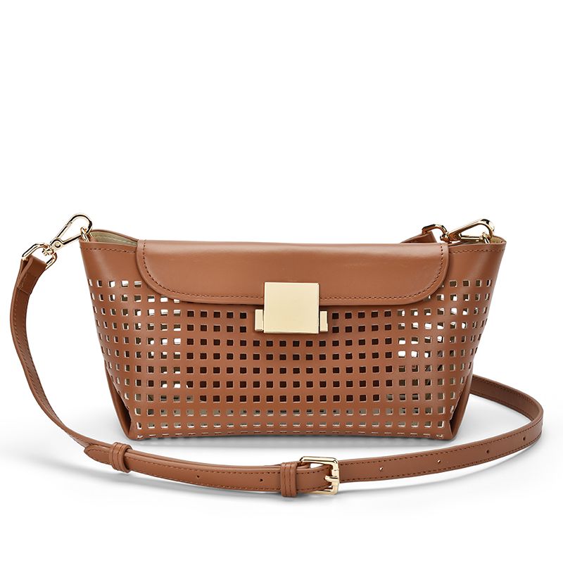 Aurora Bag Perforated Tan