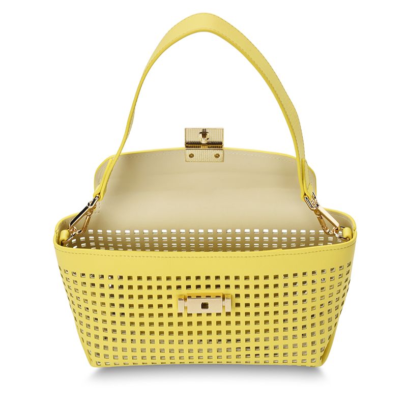Aurora Bag Perforated Lemon