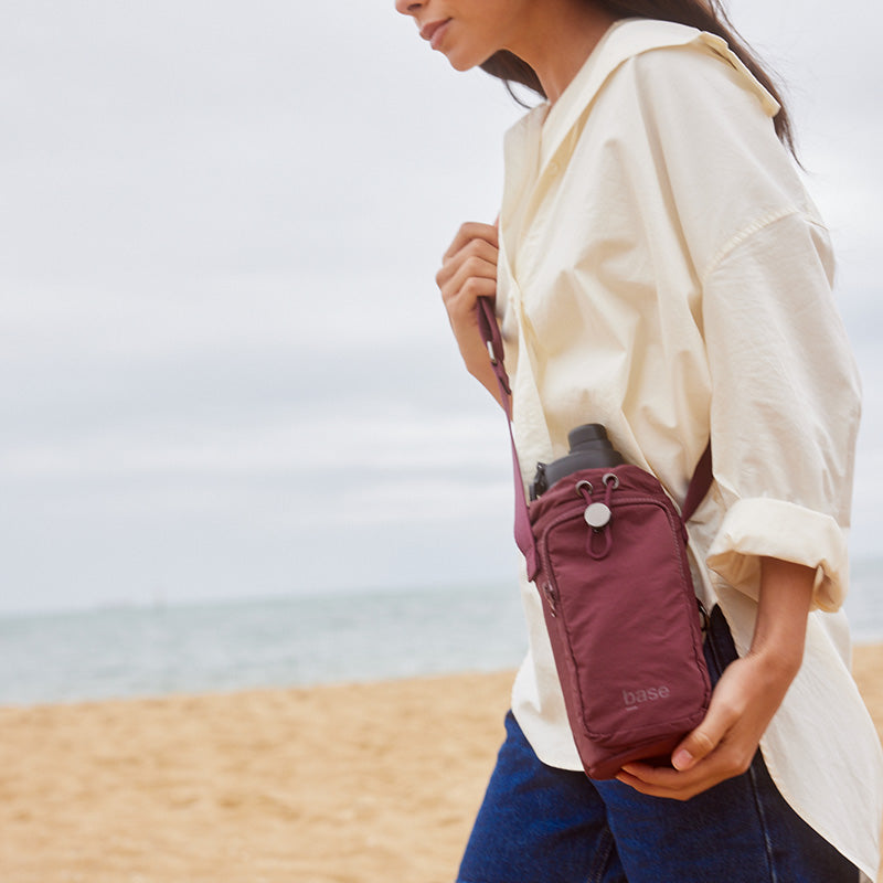 Bottle Sling Base Burgundy