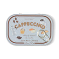 Bistro Cappuccino Embossed Candle