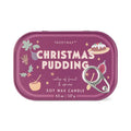 Bistro Christmas Pudding Tin Candle