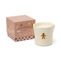 Bistro Gingerbread Embossed Candle