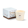 Bistro Cappuccino Embossed Candle