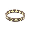Chocolate Triangle Bracelet