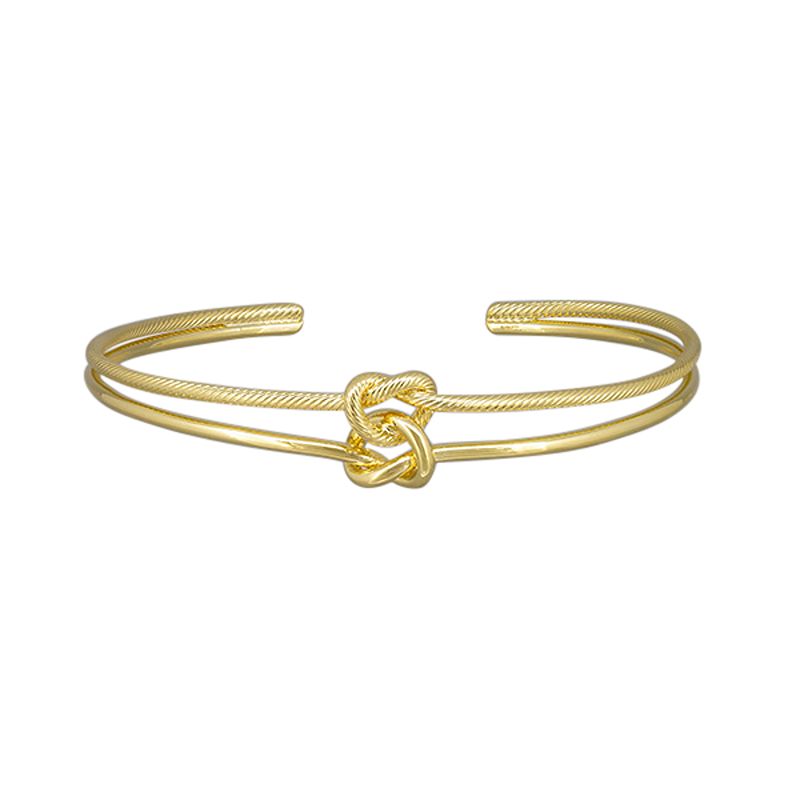 Double Knot Cuff Gold