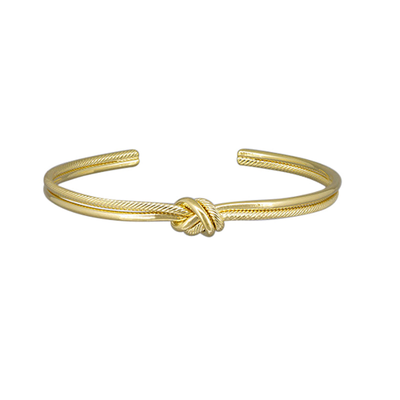 Single Knot Bracelet Gold