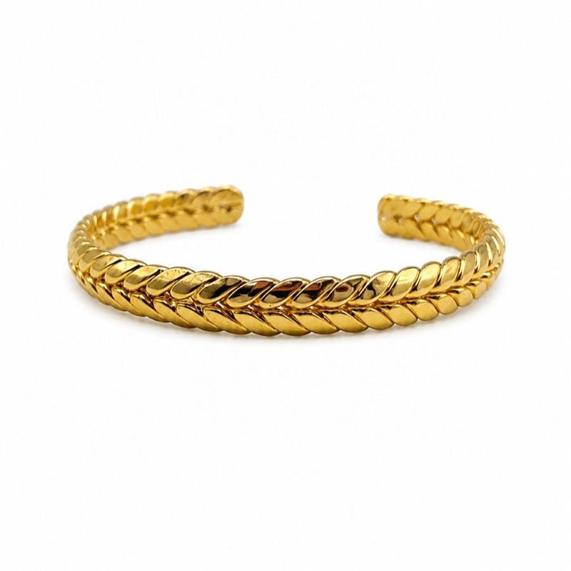 Braided Cuff Gold
