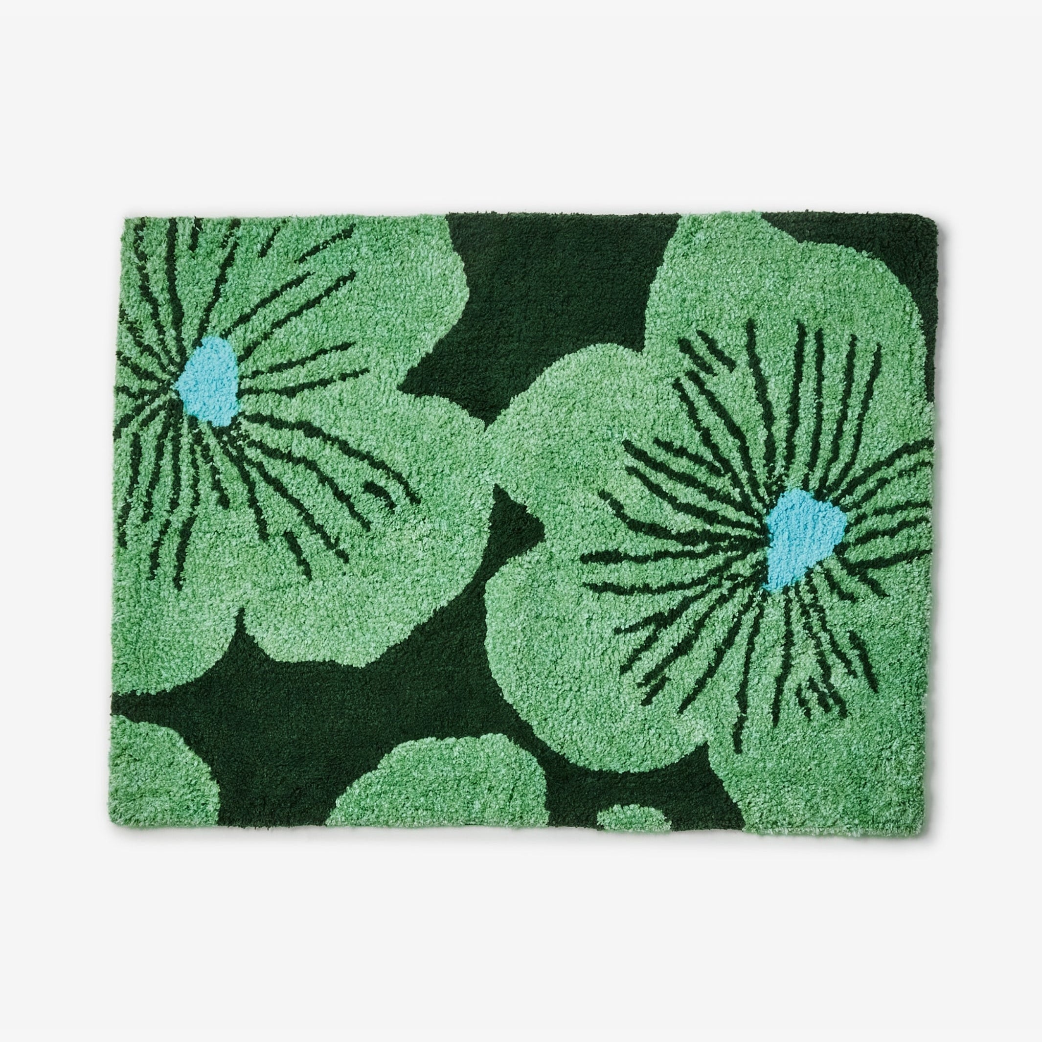 Jardin Green Bath Mat