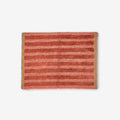 Stripe Terracotta Bath Mat