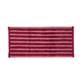 Stripe Burgundy Long Bath Mat