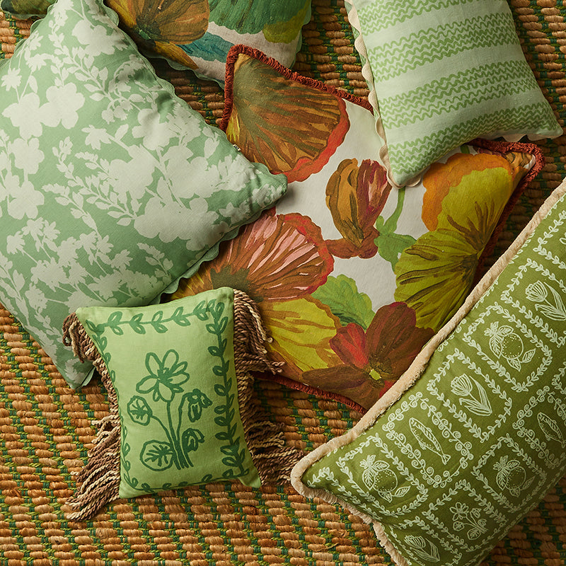 Petra Sage Cushion 75x45cm