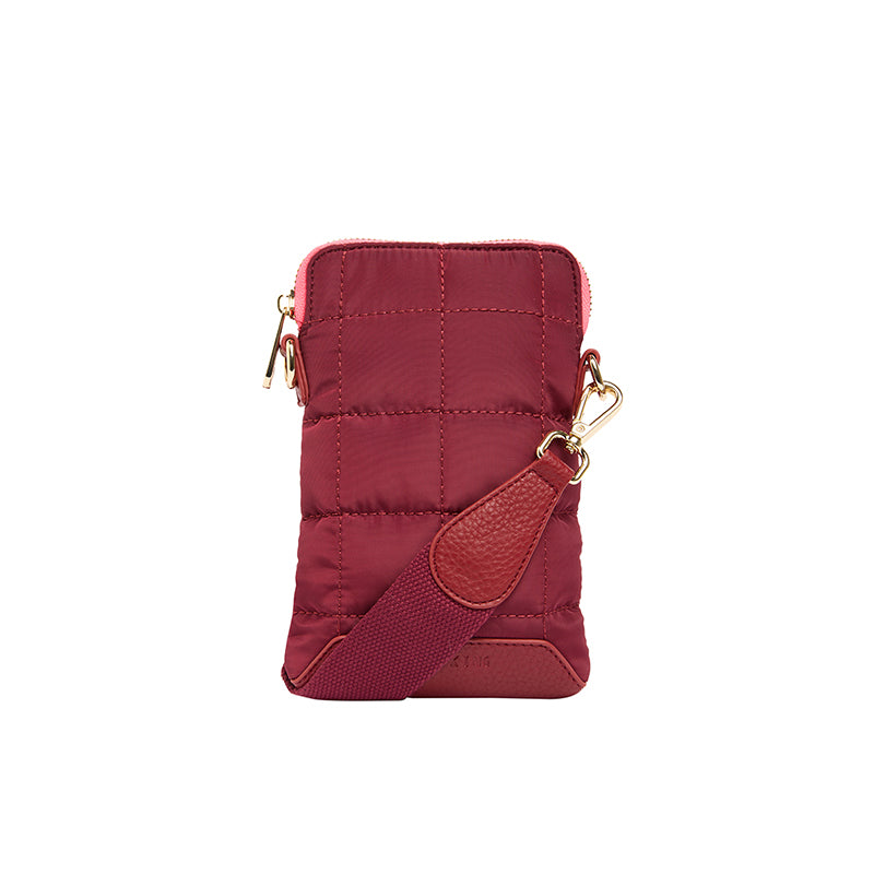 Baker Phone Bag Burgundy