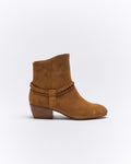 Beckham Leather Boots Tan Suede