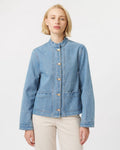 Bonnie Jacket Floral Blue