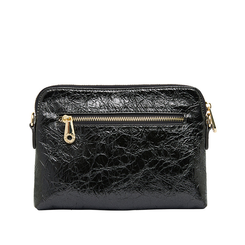 Bowery Wallet/Clutch Charcoal Crinkle